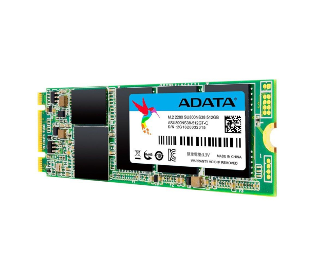 ADATA 512GB M.2 SATA SSD Ultimate SU800 - 352720 - zdjęcie 2